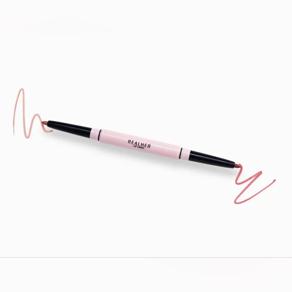 RealHer Dual-Ended Lip Liner - Soft Pink